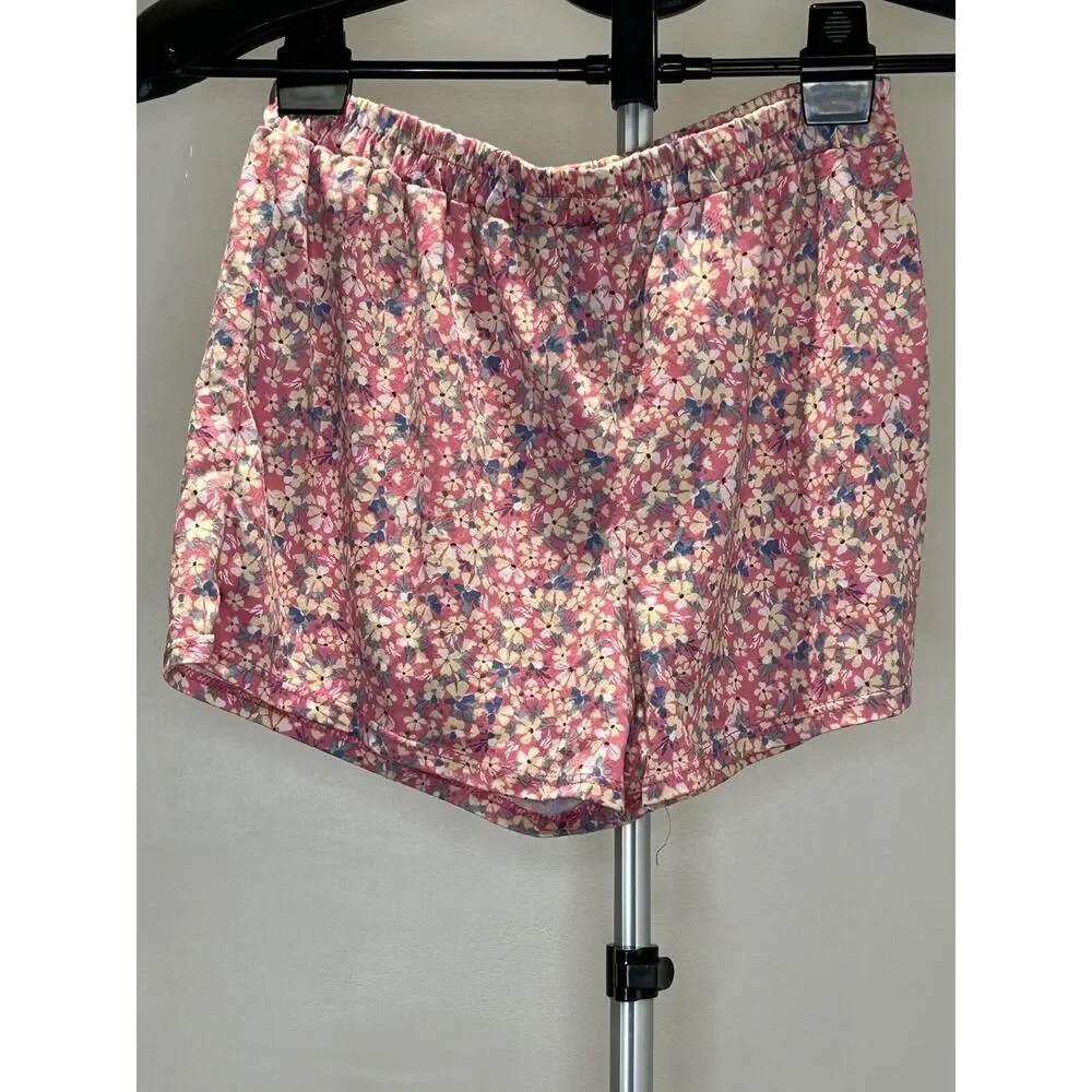 Girls size 12 btween Matching Floral Shorts and Shirt Set - Picture 4 of 4